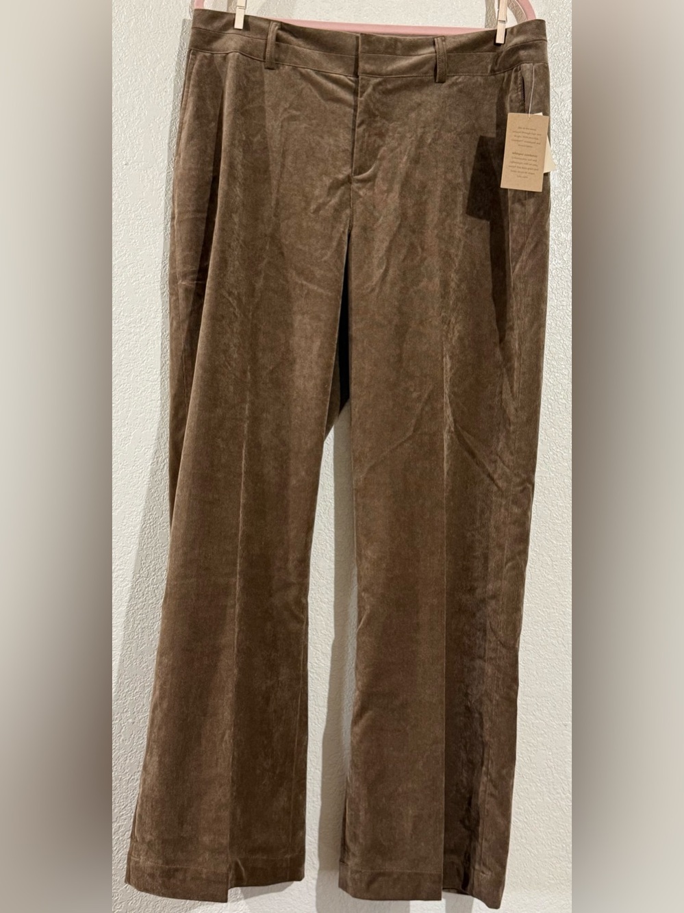 Coldwater Creek Women's Corduroy Pants in Light Brown